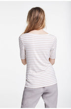 Rose Dust Striped T Shirt