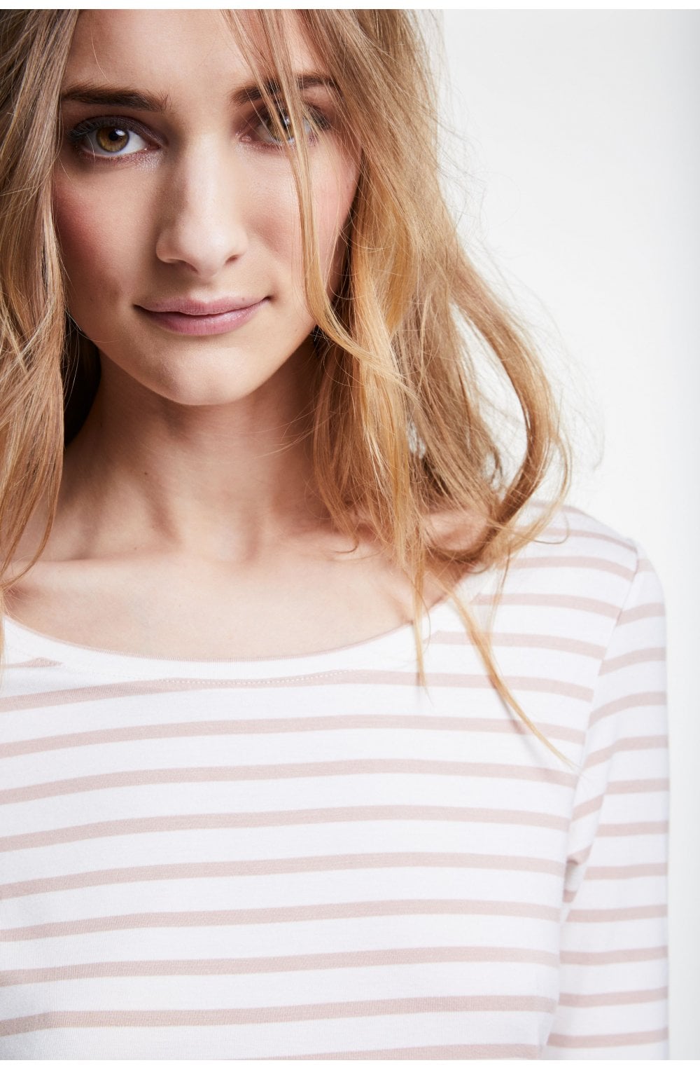 Rose Dust Striped T Shirt