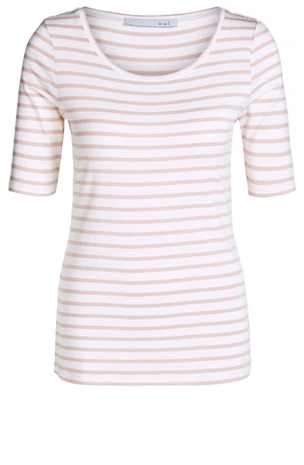 Rose Dust Striped T Shirt