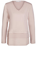 Rose Layered Effect Top