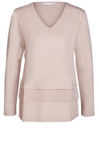 Rose Layered Effect Top