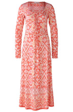 Rose Orange Drawstring Chest Jersey Dress