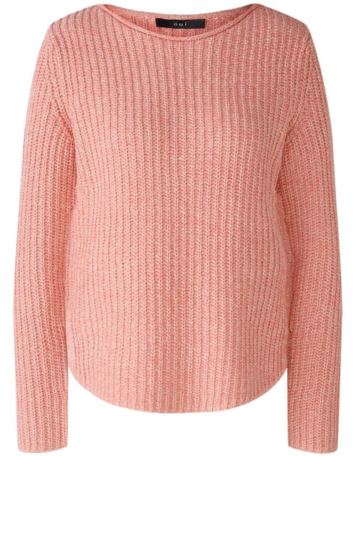 Rose Orange Iconic Mix Jumper