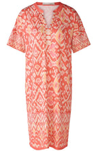 Rose Orange Jersey Tunic Style Dress