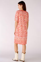 Rose Orange Jersey Tunic Style Dress