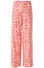 Rose Orange Jersey Wide Leg Trousers