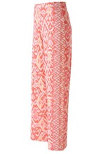 Rose Orange Jersey Wide Leg Trousers