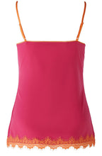 Rose Orange Lace Edged Camisole