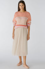Rose Orange Wool and Mohair Chunky Jumper
