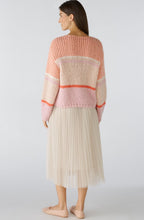 Rose Orange Wool and Mohair Chunky Jumper