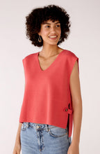 Rose Red Button Detail Slip Over