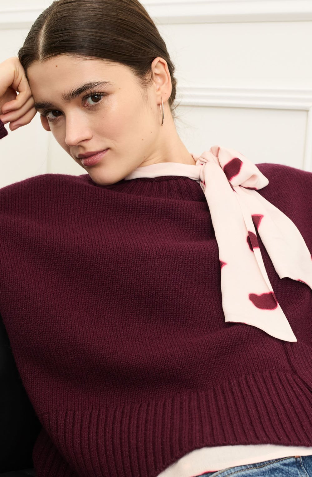Rose Red Cafe Rouge Kiss Blouse