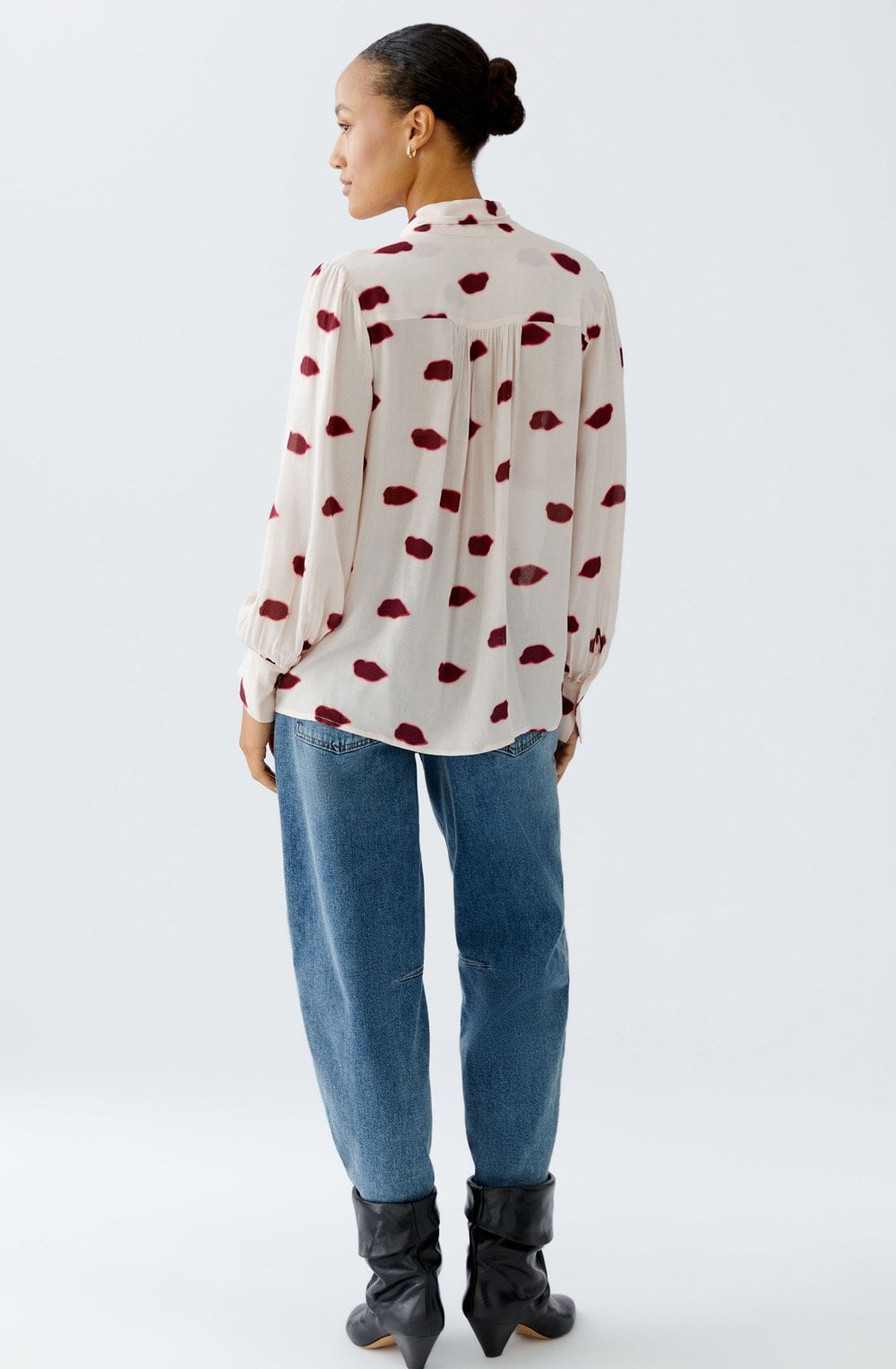 Rose Red Cafe Rouge Kiss Blouse