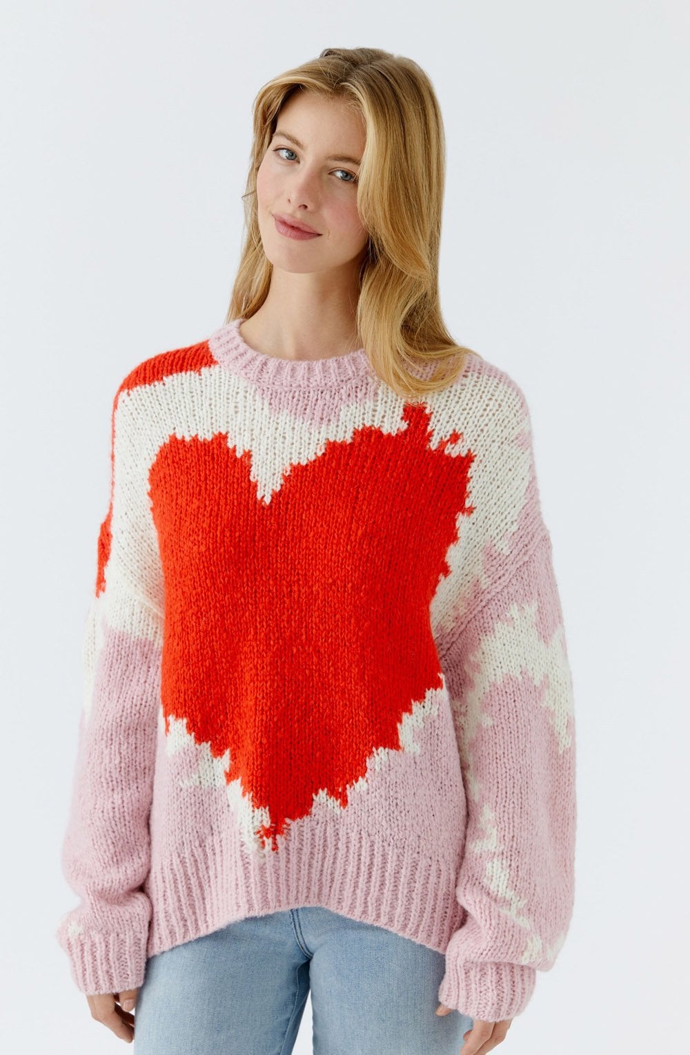 Rose Red Heart Angel Yarn Jumper