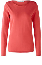 Rose Rolled Neck and Cuffs Sweater