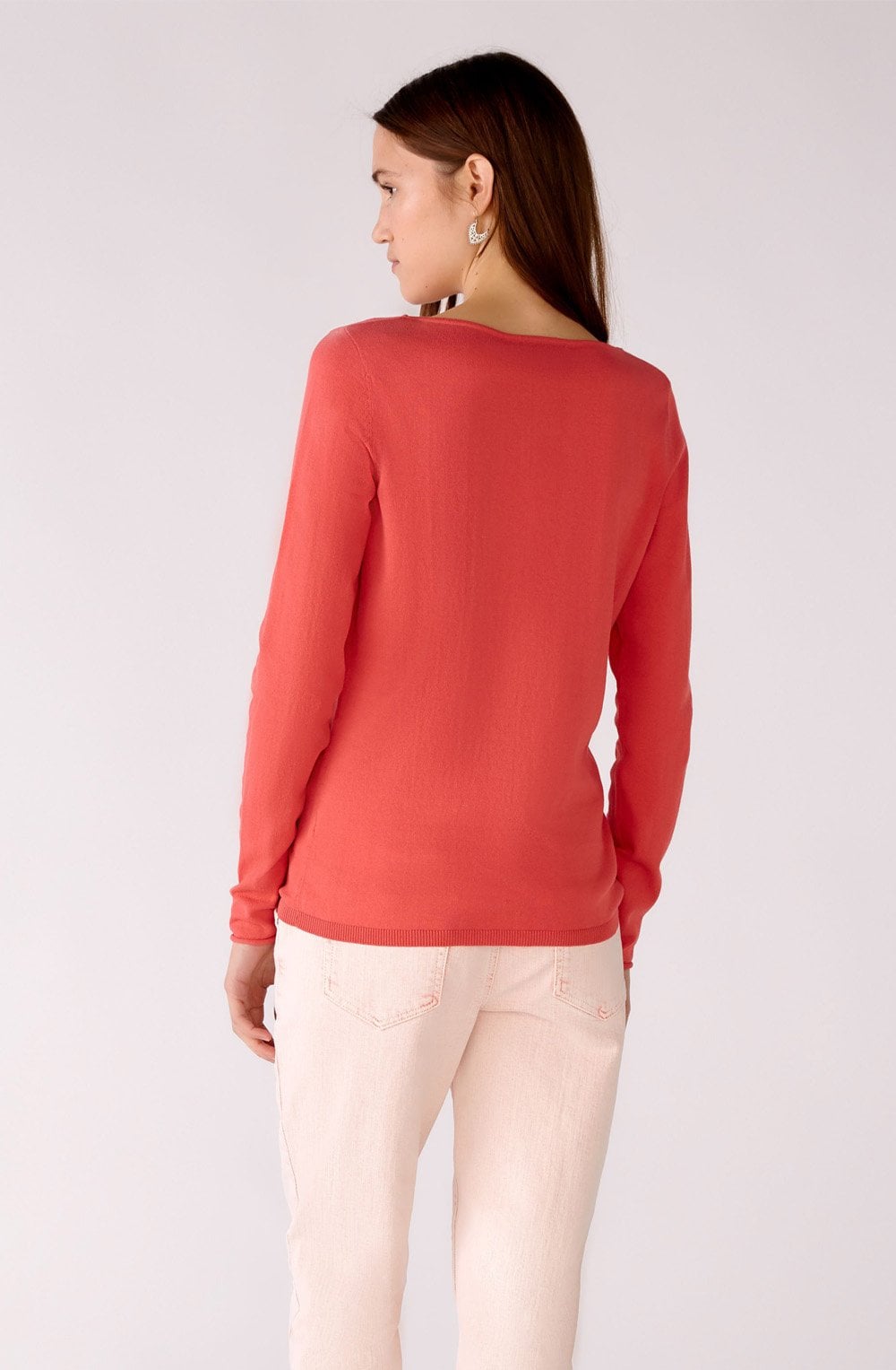 Rose Rolled Neck and Cuffs Sweater