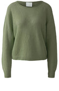 Sage Green Linen Knit Pullover