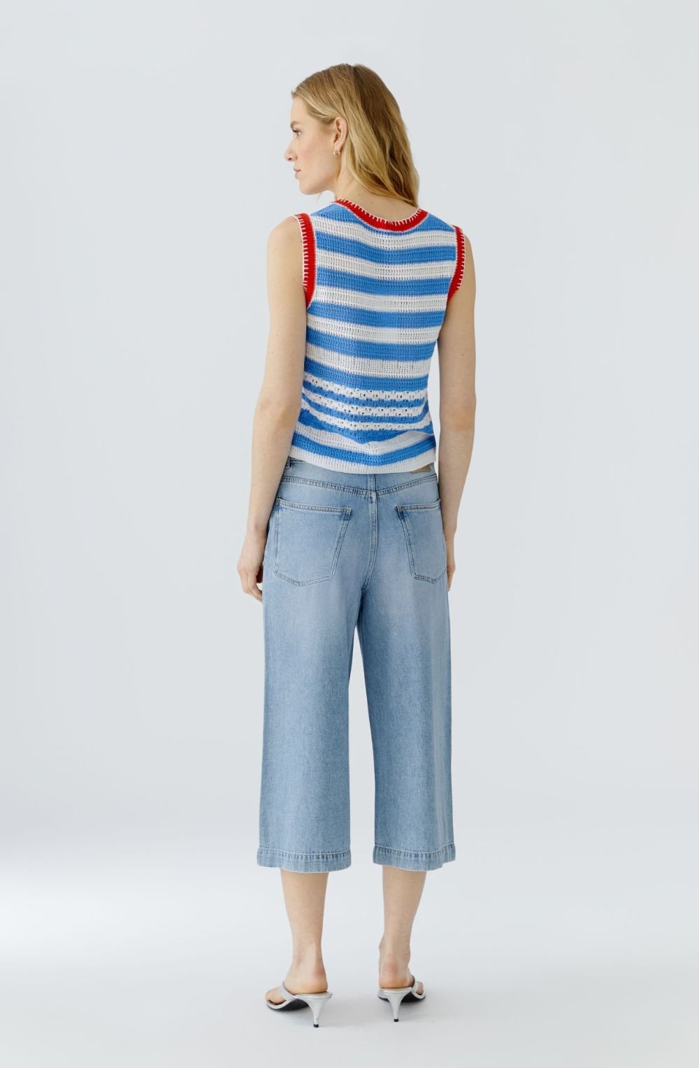 Salty Air Summer Knit Sleeveless Top