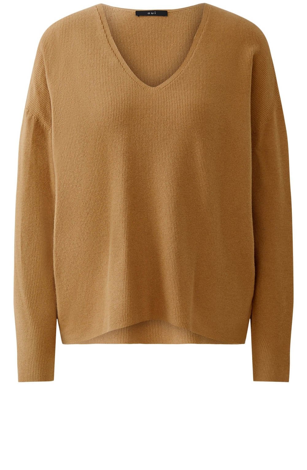 Salty Caramel Freyja V Neck Pullover