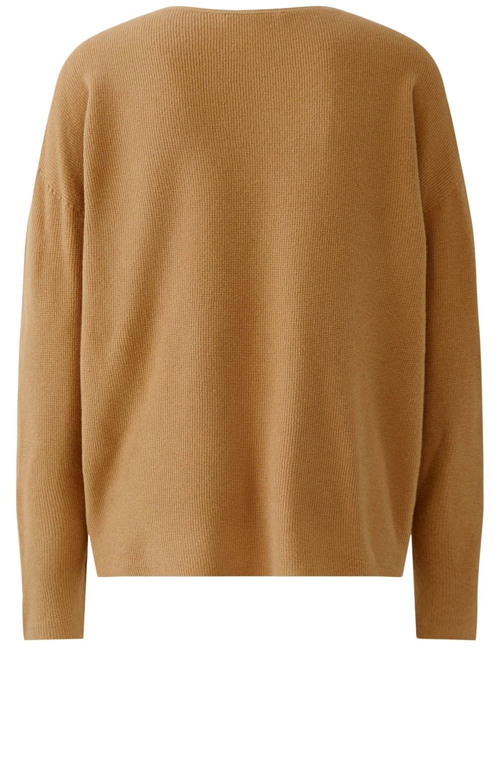 Salty Caramel Freyja V Neck Pullover