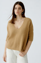 Salty Caramel Poncho Shape Pullover