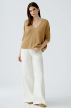 Salty Caramel Poncho Shape Pullover