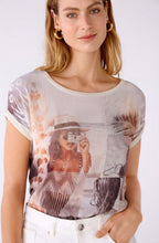 San Bartolome White Camel Diamante Blouse