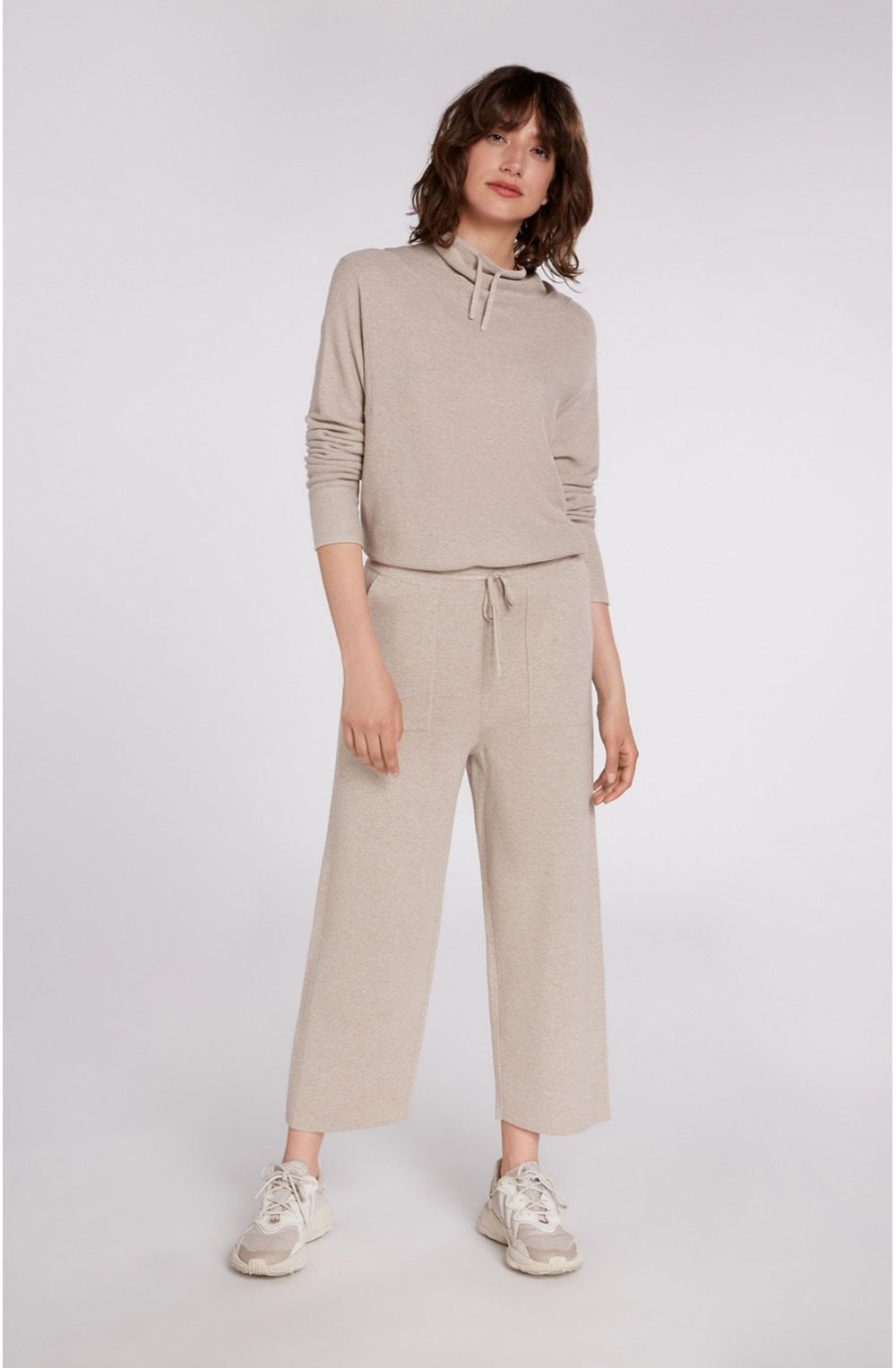 Sand Wide Leg Culottes