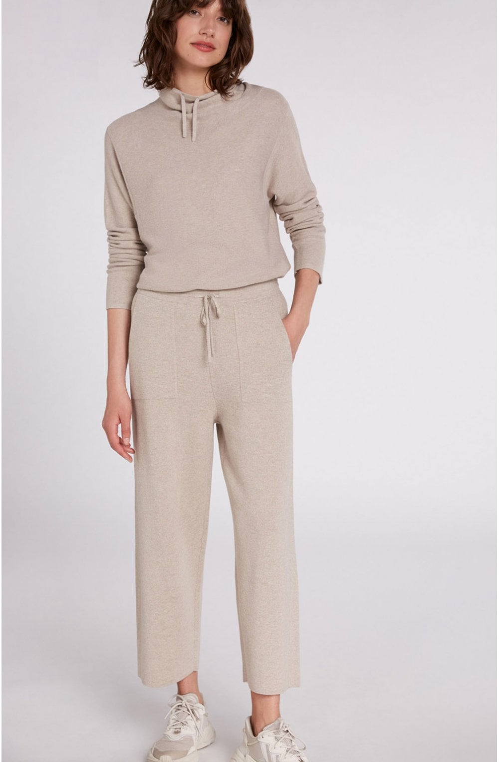 Sand Wide Leg Culottes
