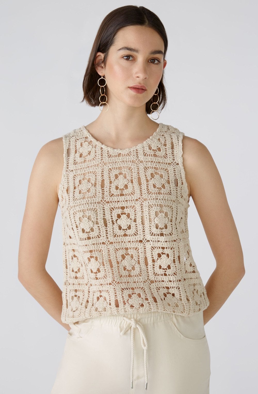 Sandshell Crocheted Slip Over