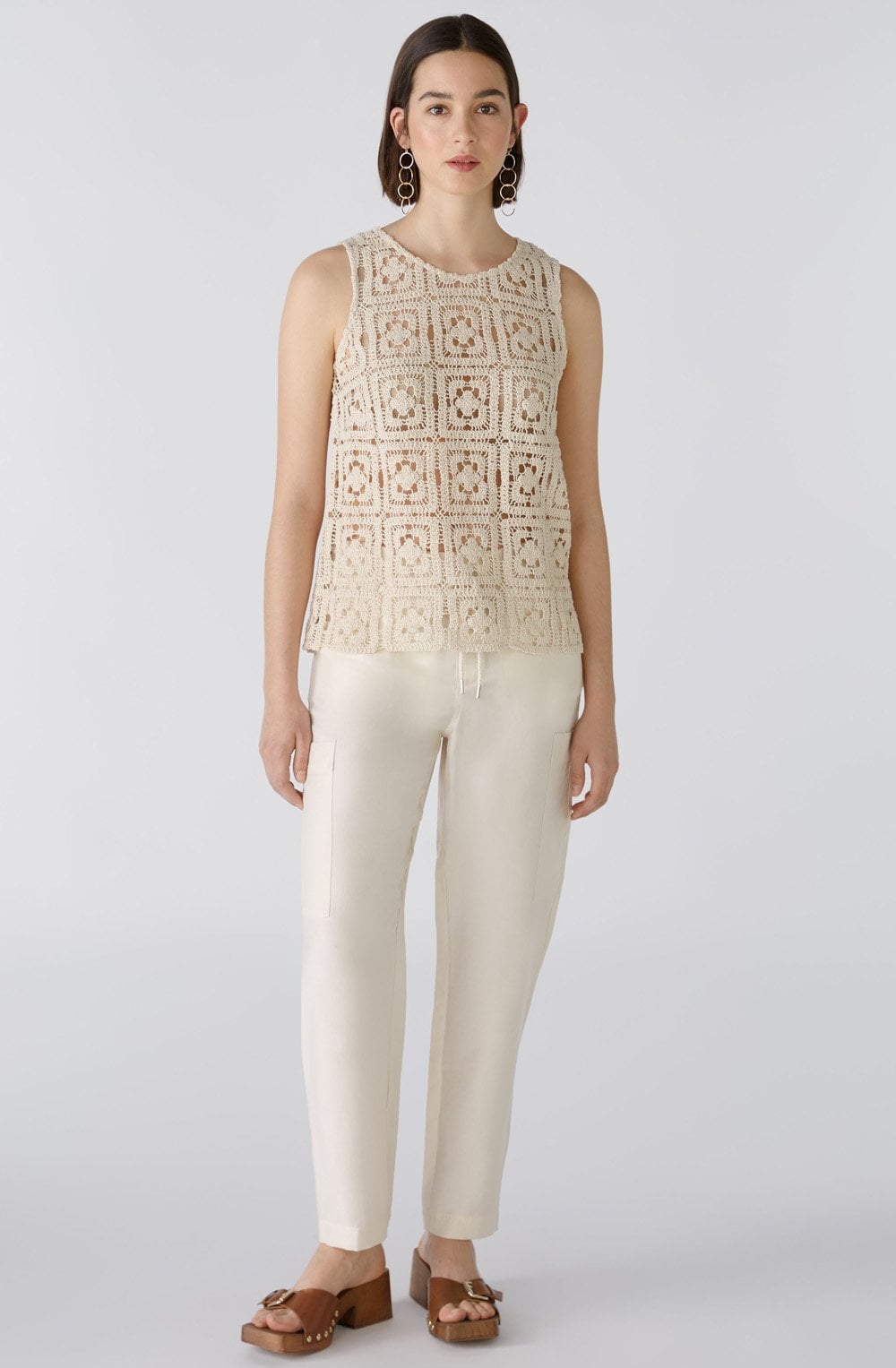 Sandshell Crocheted Slip Over
