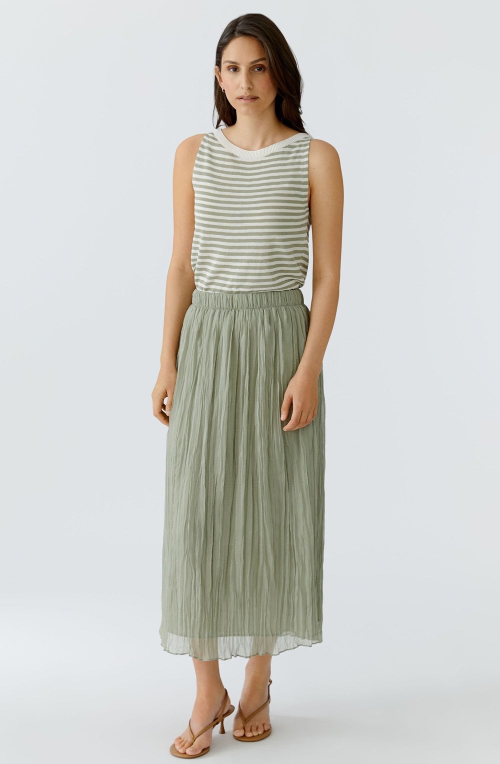 Seagrass Chiffon Skirt