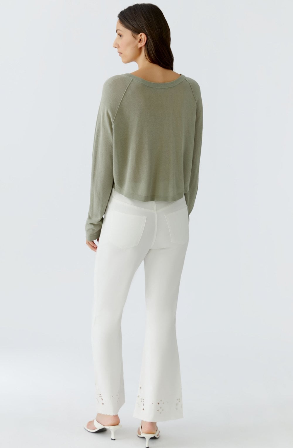Seagrass Super Fine Knit Reversible Cardigan
