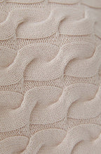 Sepia Rose Cable Knit Boxy Jumper