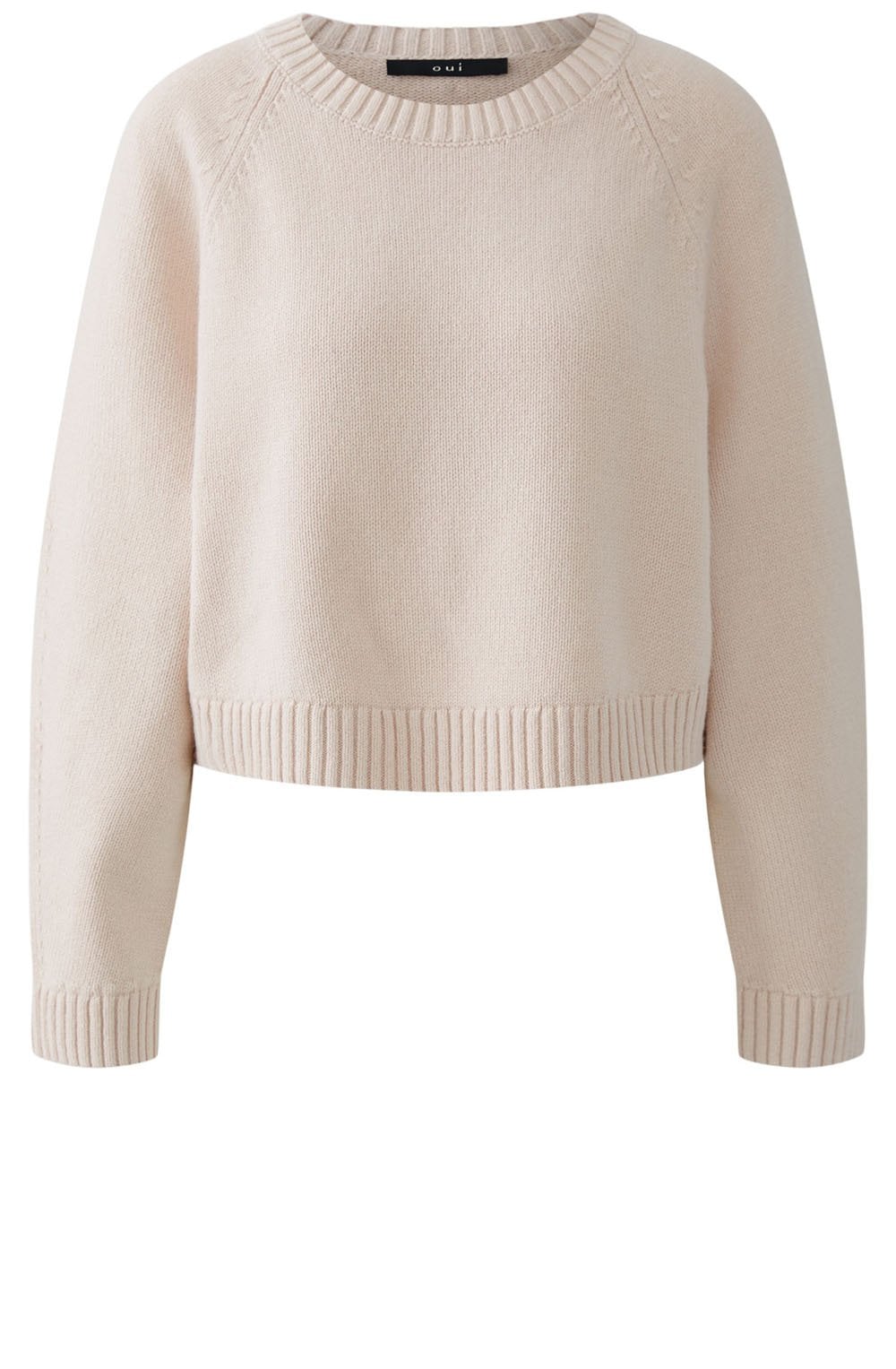 Sepia Rose Fine Knit Cropped Jumper