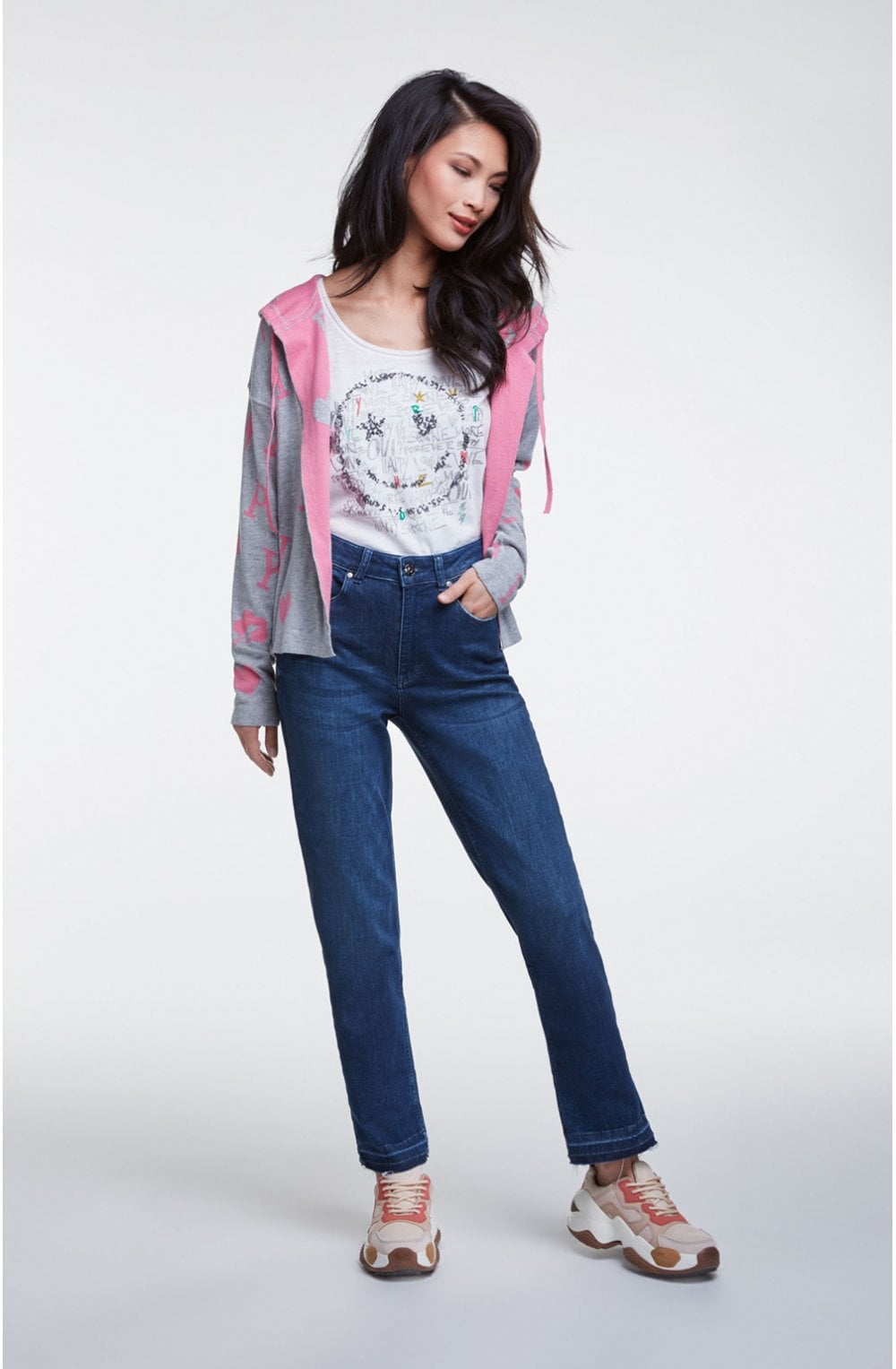 Sequin Smiley Face T Shirt