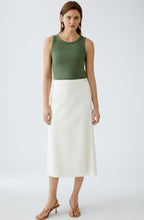 Shaded Moss Ribbed Vest Top