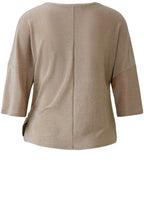 Shimmer Salty Caramel Tie Detail Top
