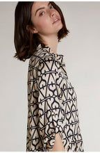 Silky Bold Print Swing Dress