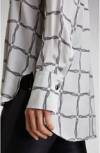 Silky Chain Print Blouse