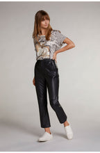 Silky Front Patterned Top