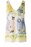 Silky Touch Vitamin Sea Sleeveless Top