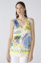 Silky Touch Vitamin Sea Sleeveless Top