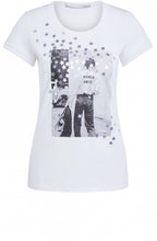 Silver Star Design T Shirt