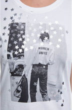 Silver Star Design T Shirt