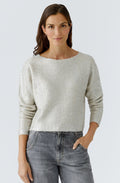 Silver Stone Gloss Shortened Jumper