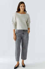 Silver Stone Gloss Shortened Jumper