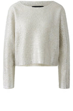 Silver Stone Gloss Shortened Jumper
