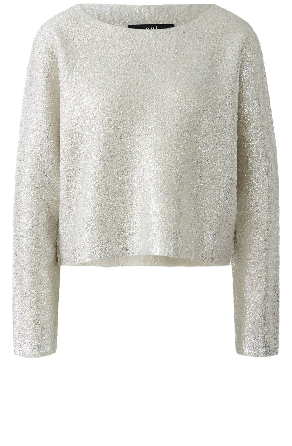 Silver Stone Gloss Shortened Jumper