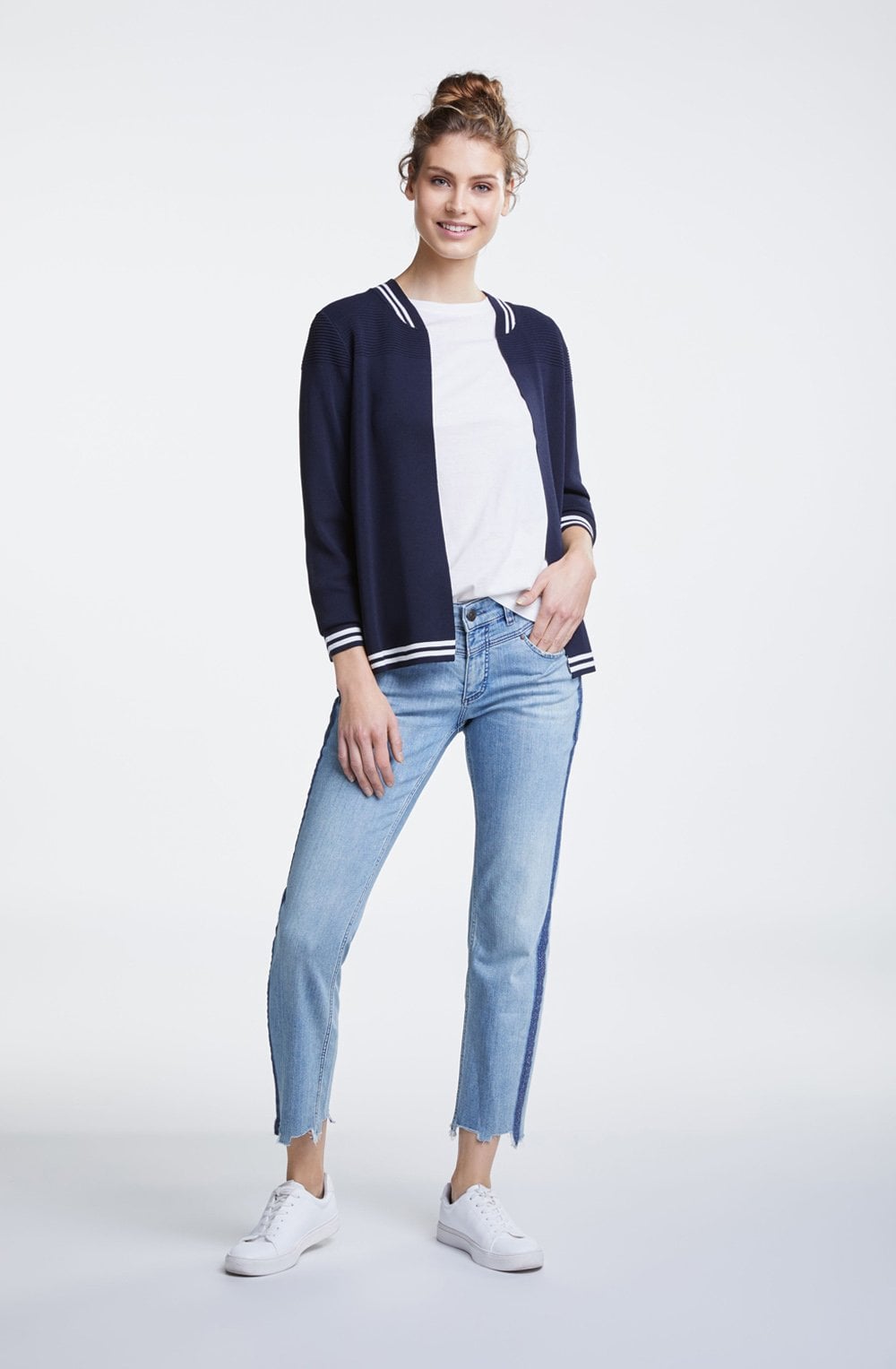 Sky Captain Open Front Cardigan
